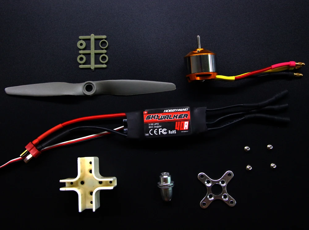 DC 2212-2700KV/3000KV бесщеточный двигатель ESC APC Saber электрические игрушки/DIY Аксессуары -