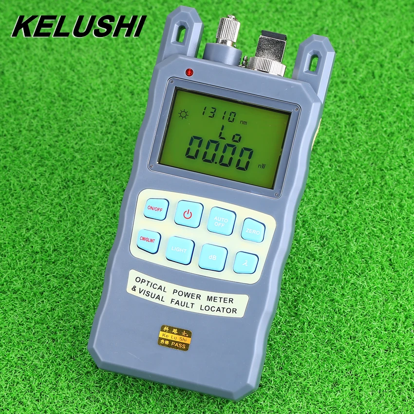 KELUSHI All IN ONE 1 МВт Волоконно оптический измеритель мощности от 70 до + 10dBm тестер