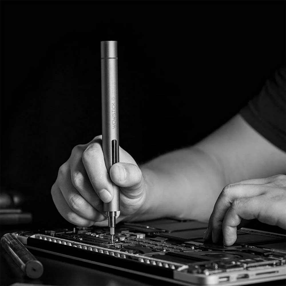 Wowstick 1 Pro(1+) Электрическая отвертка комплект с 56 шт. Набор бит намагничатель мини прецизионный беспроводной шуруповерт комплект