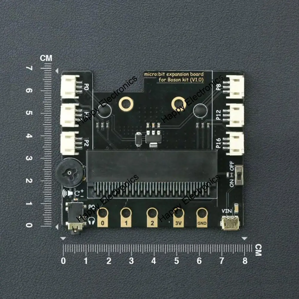 DFRobot микро: бит плата расширения с 3 контактный разъем совместим бозон датчики