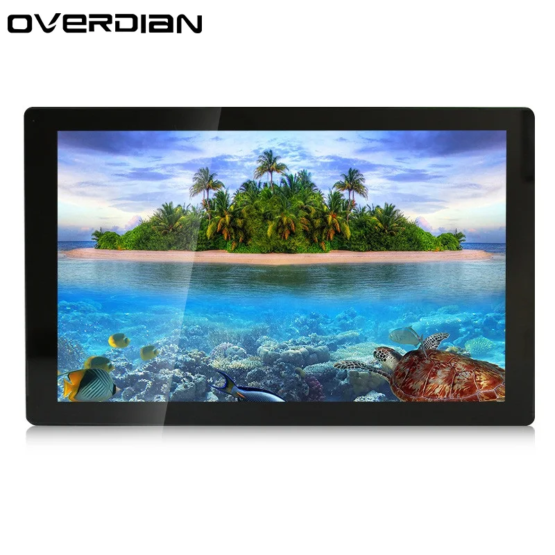 Промышленный ЖК монитор с одним касанием 21/21 5 дюйма сопротивление VGA/USB интерфейс