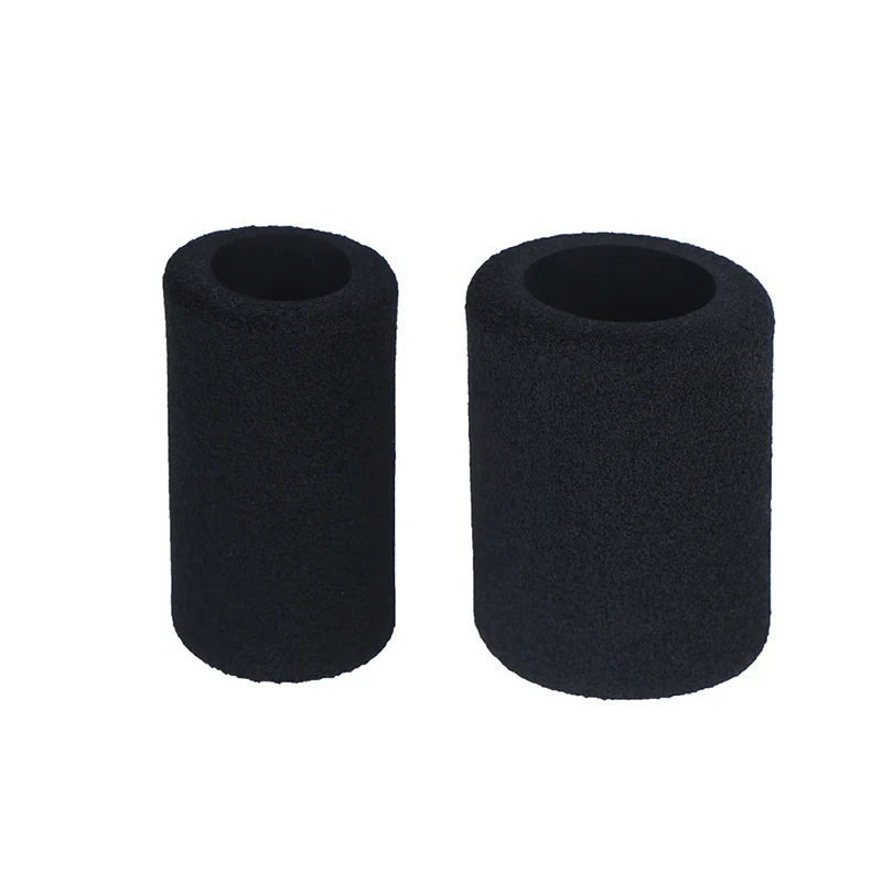 10 шт./лот 28/35 мм-ручка для нанесения татуировок машина крышка Черный пены памяти средства ухода за кожей покрытие рукоятки машинки для татуажа