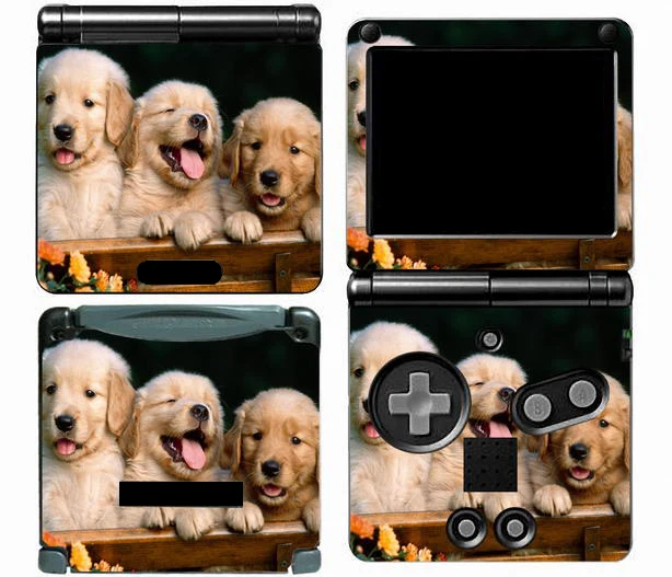 Защитная Наклейка на кожу собак 011 для Nintendo GameBoy Advance GBA SP | Электроника