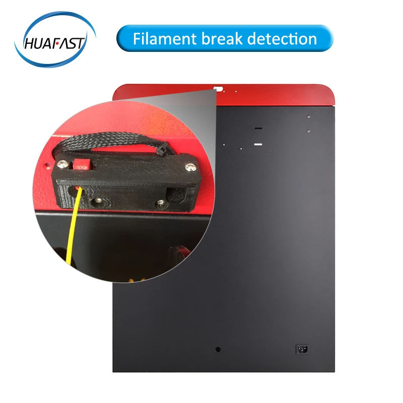 Huafast HS 334 большой размер печати fdm 3d принтер высокоточные части пандусы экструдер