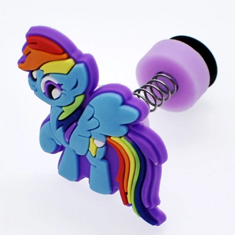 8 шт./компл. детская обувь для девочек мультфильм КРОК прыгающие подвески