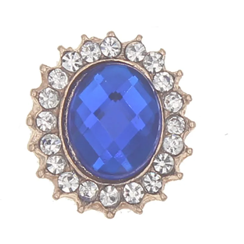 Royal blue acryl Стразы, акриловые Кнопки для украшения, декоративная одежда для дома, ручная работа, украшение для альбома, аксессуары, Botoes Decorativos - Цвет: Royal blue acryl