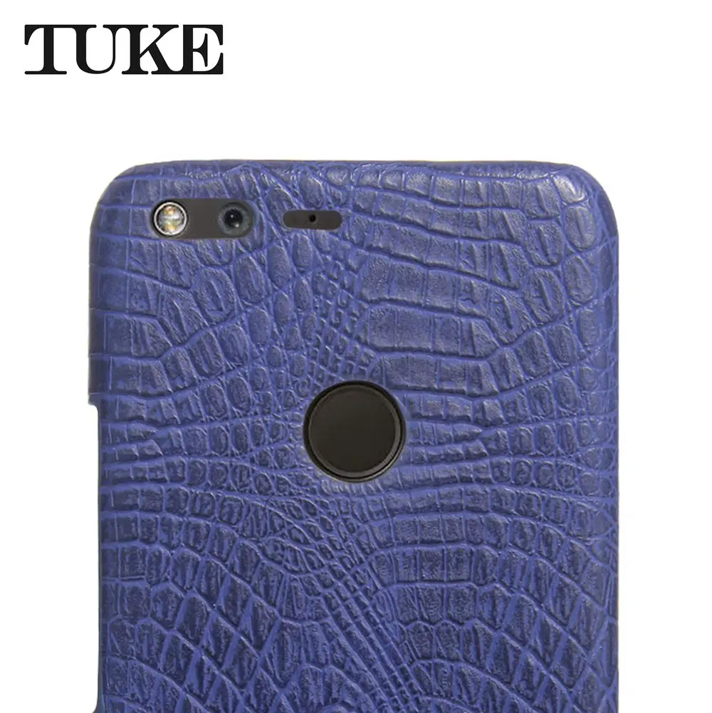 TUKE Crocodile Pattern Case for Google Pixel Hard PC Back Cover For lte Leather Capa 1 Plastic | Мобильные телефоны и