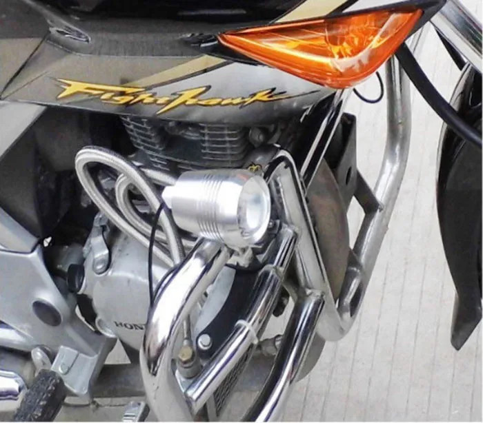 1 пара 30 Вт 2 цвета moto rcycle головной светильник 1200LMW Высокий Низкий Луч вспышка moto rbike U2 светодиодный автомобильный противотуманный точечный мото головной светильник