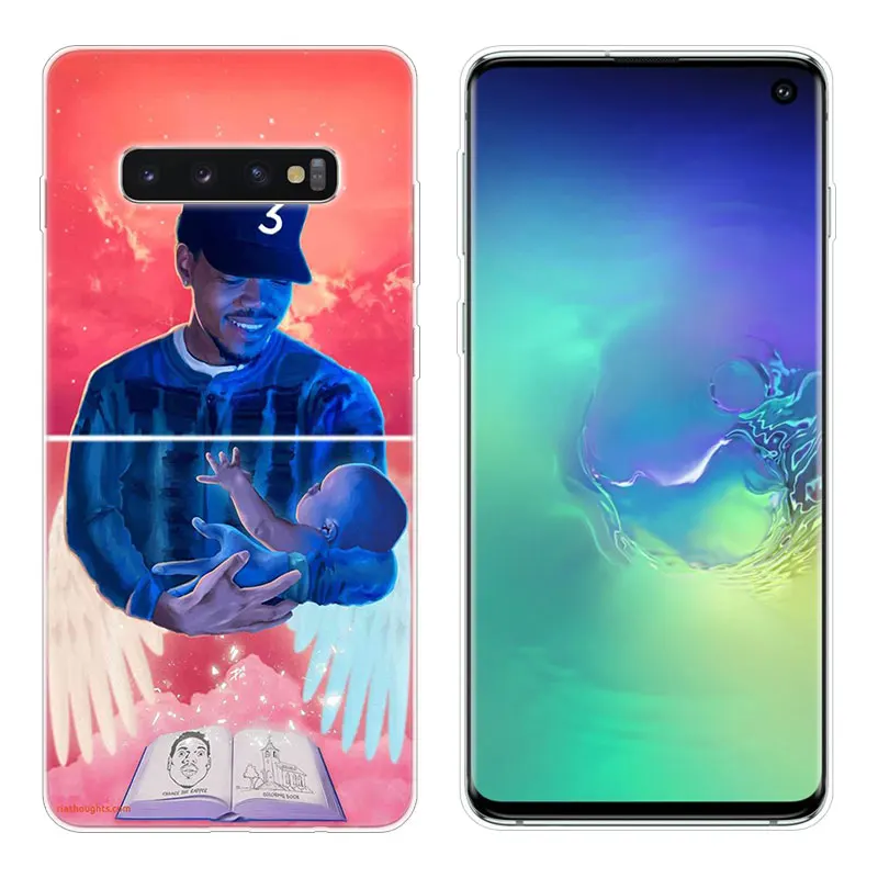 Горячая Chance The Rapper Мягкий силиконовый чехол для телефона samsung Galaxy S10 S9 S8 плюс S7 край