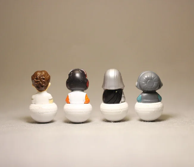 60 шт. 3 5 см Звездные войны Leia Фигурки игрушки звездные модель Коллекционные