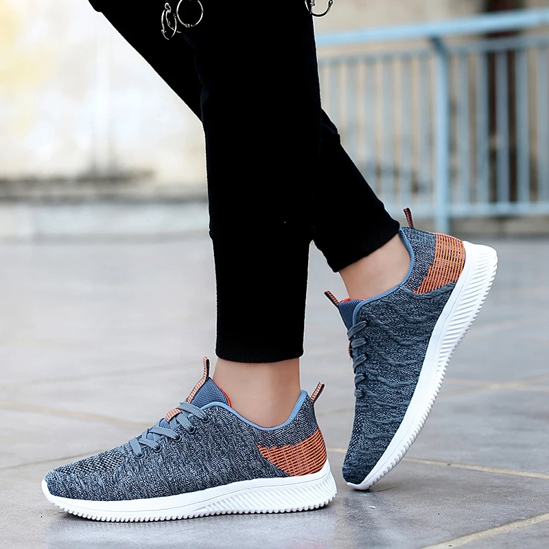 Popular style Casual shoes Lace-up Men Shoes Fashion brand Spring Summer Flat Solid Male 5 | Обувь