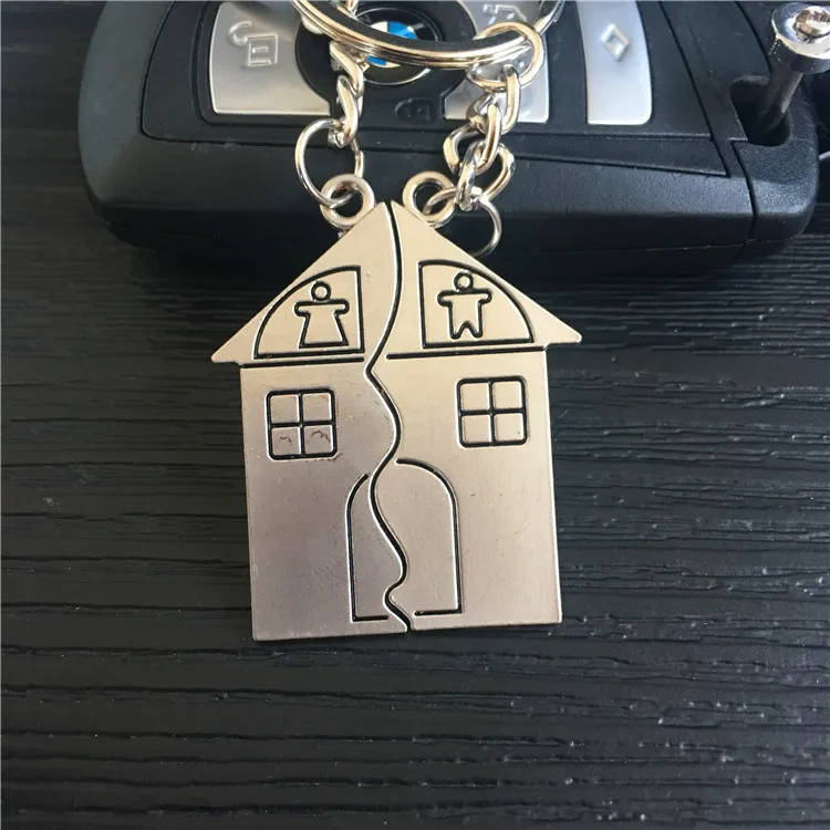 Брелок для ключей В креативном стиле влюбленных 2 шт./1 пара/1 партия|keychain gift|gifts for