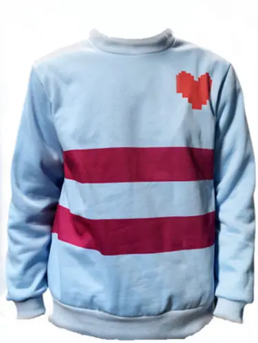 Frisk Undertale Sans Frisk Чара Папирус Фелл косплей костюм толстовка на молнии куртка с капюшоном пальто свитер Спортивная уличная одежда Топ - Цвет: Frisk