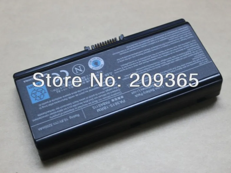 Аккумулятор для ноутбука Toshiba L40 Satellite с процессором PABAS115 питанием от