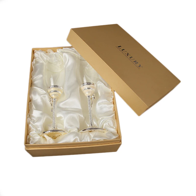 Flask For Alcohol Glass Hip Cup Crystal Whisky Bottle Red Wine Champagne Party Drinkware Wedding Gift 2pcs/set | Дом и сад