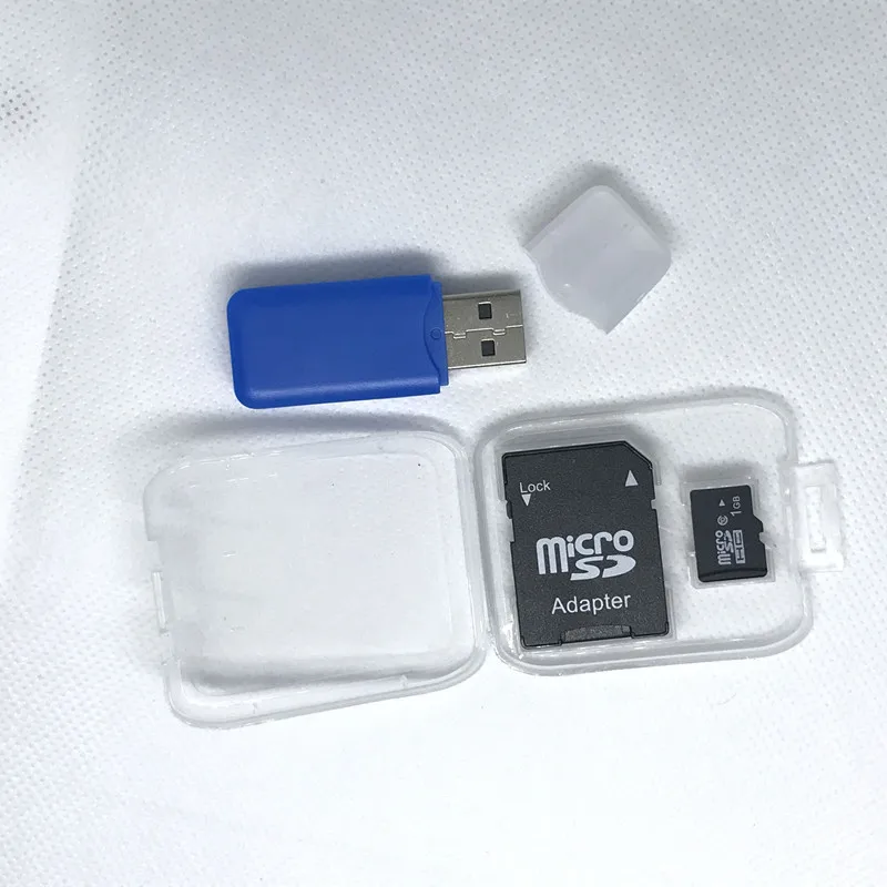 Новинка! Карта памяти Micro SD 1 Гб ГБ с адаптером для карт + бесплатным кардридером tf |
