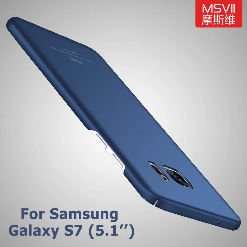 Для samsung Galaxy S7 чехол s Обложка Msvii Coque для samsung S7 чехол S 7 тонкий жесткий PC Скраб чехол для samsung Galaxy S7 Edge чехол s