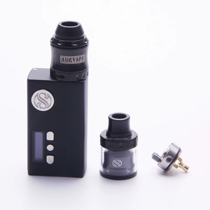 Комплект верхней крышки Augvape Merlin Mini RTA & RDA 24 мм 2 мл бак из нержавеющей стали RAD