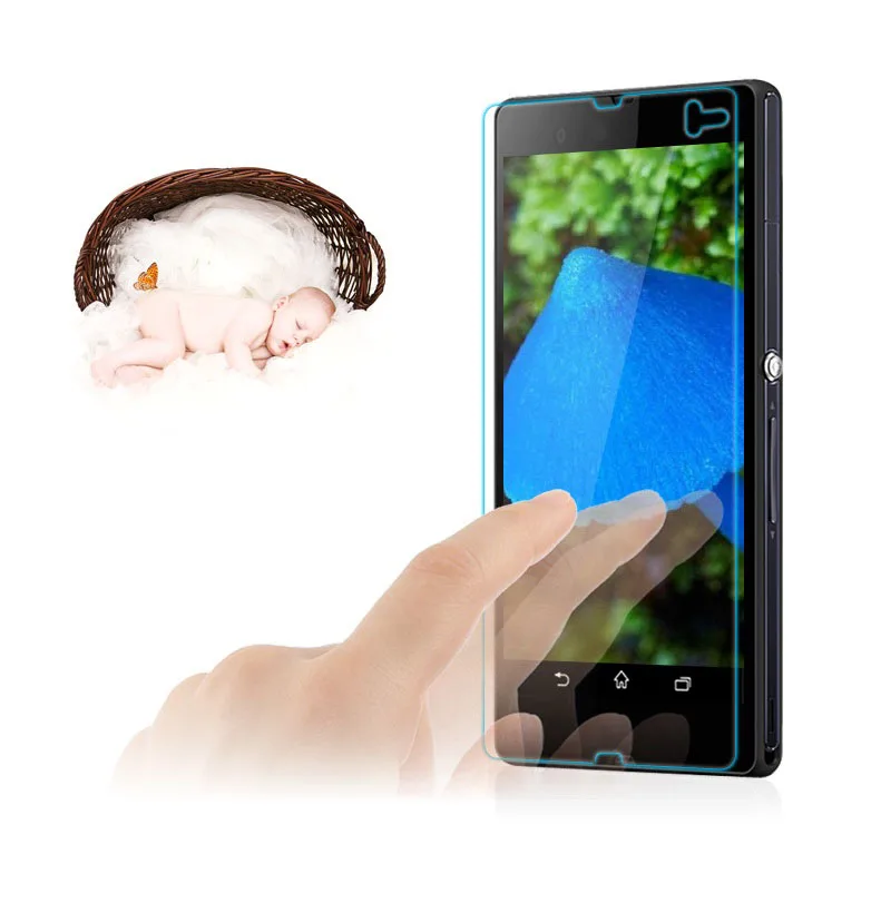 Закаленное стекло для Sony xperia z Защита экрана Z L36H C6603 C6602 LT36 Противоударная пленка
