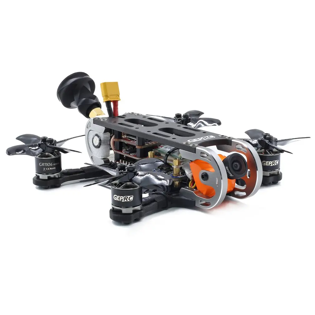 Geprc GEP-CX2 Cygnet Mini Aircraft 2 Inch Stable Split 1080P HD RunCam GEP-GR1106 6000kv Motor RC FPV Racing Drone BNF | Игрушки и хобби