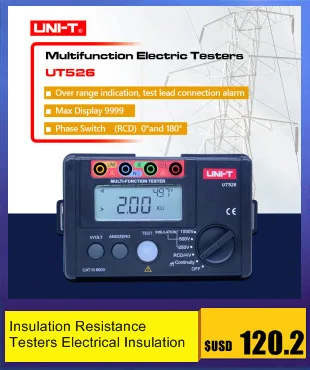 VICI VC480C+ цифровой Миллиомметр 2k Ом тестер сопротивления multimetro с 4 проводами тест ЖК-подсветка