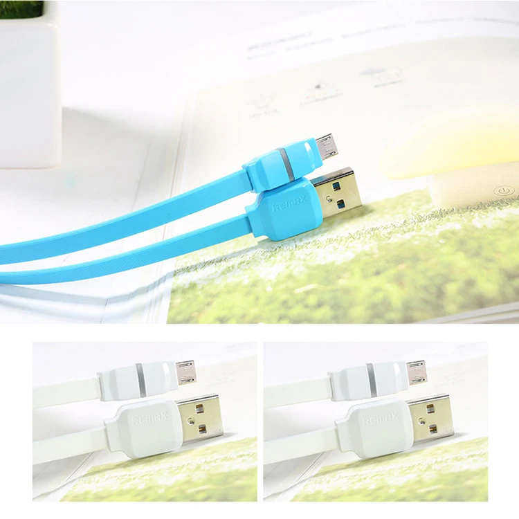 REMAX RC-029m светодиодный Micro USB кабель для передачи данных 2.1A Быстрая зарядка для samsung xiaomi huawei sony htc LG