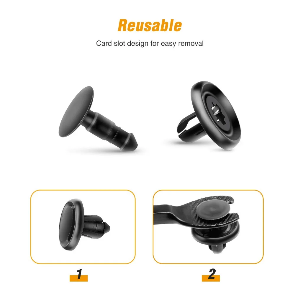 40 шт. фиксатор двигателя под крышкой нажима для Lexus и Toyota Clips 90467-07201 OEM Сменные