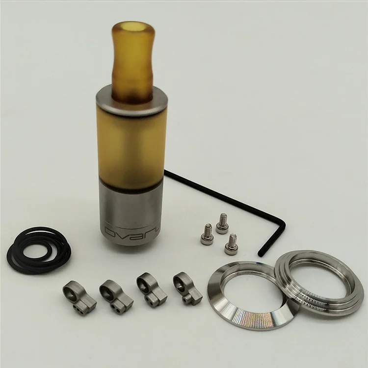 Dvarw MTL Style RTA 2 мл PEI Трубка 16 мм с 4 AFCs клиромайзер одной катушкой для Pico Baby Q16 Vape Mod DIY