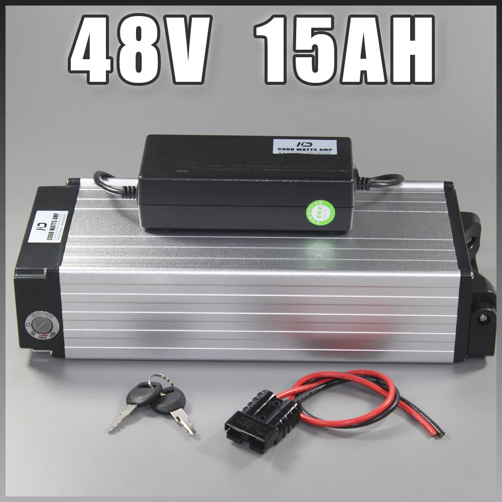 

48V 15AH Electric bicycle lithium ion battery 48v 1000w battery