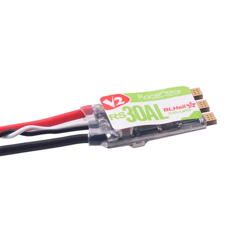 Горячие Продажи 2017 Racerstar RS30AL Blheli_S BB2 2 5 S Безщеточный ESC 30А Встроенный СВЕТОДИОД Для