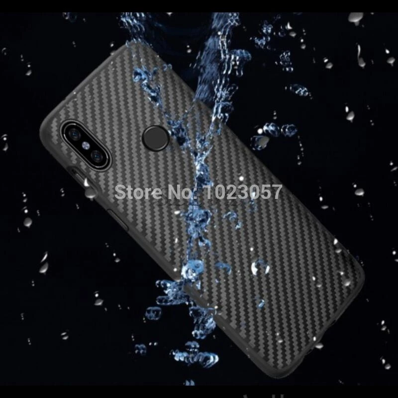 Мягкий силиконовый чехол для Lenovo K5 pro L38041 задняя крышка из углеродного волокна