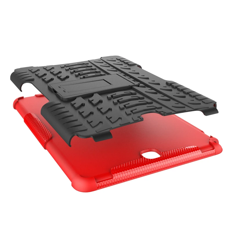 Сверхпрочный армированный силиконовый чехол с подставкой для Samsung Galaxy Tab A 9 7 T550 T555