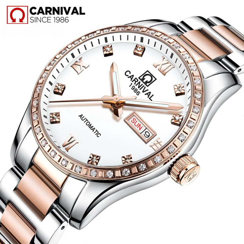 Часы наручные женские Автоматические простые брендовые механические