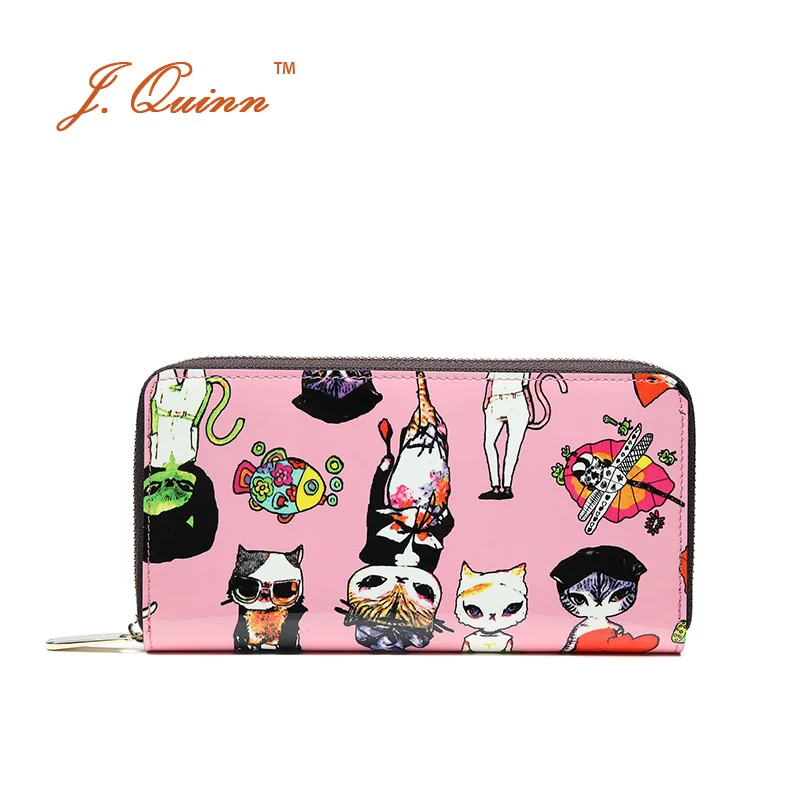 J. Quinn милые женские сумочки на молнии с кошкой для девушек героями мультфильмов