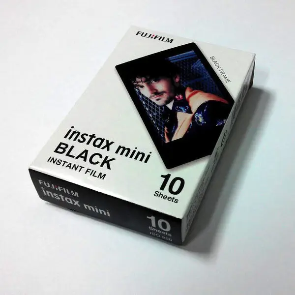 Оригинальная пленка Fujifilm Instax Mini Fuji черная рамка для 8 7s 7 50s 50i 90 25 dw фотокамера