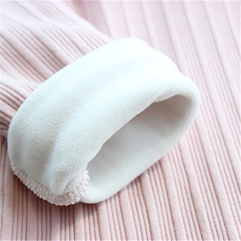 Girls Doll Collar Bottoming Shirt Simple Tees Candy Color Lovely Baby Children Fall Cotton Tops cute clothing |