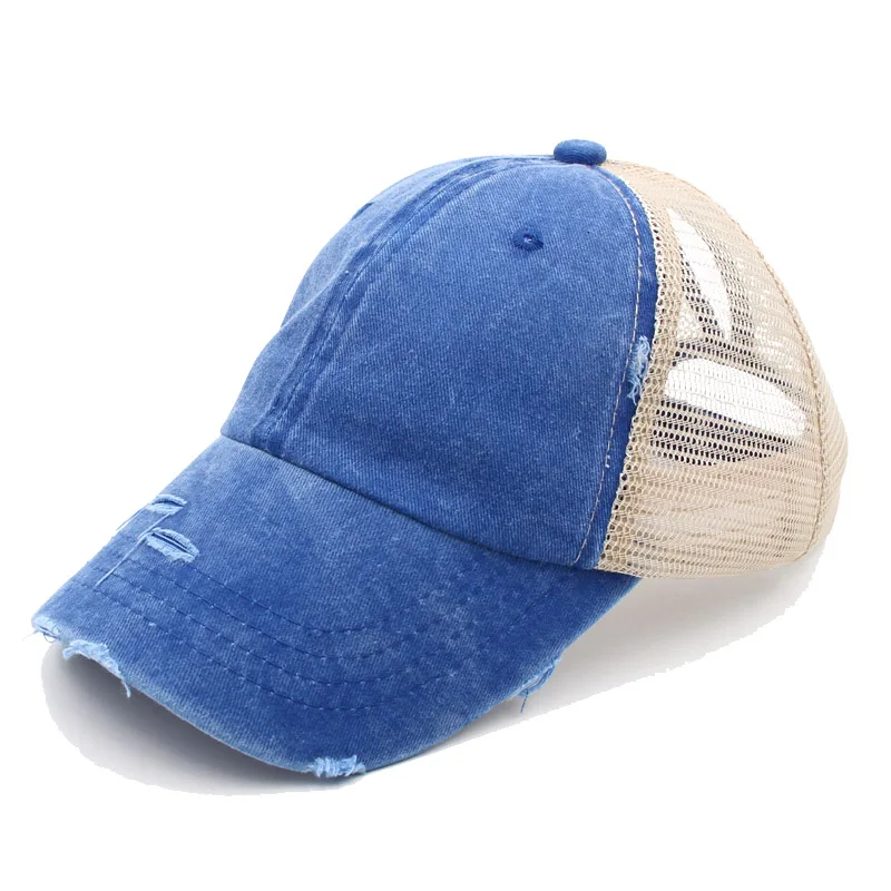 Новинка 2019 Женская Бейсболка для конского хвоста снепбек запутанного пучка