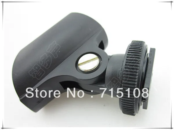 Бесплатная доставка 10 шт./лот зажим для микрофона интервью Горячий башмак