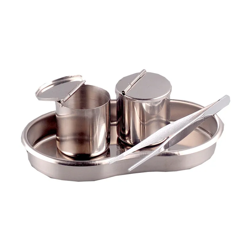 Принадлежности для татуировок 4 шт./компл. 2 шт. медицинский резервуар дезинфекции