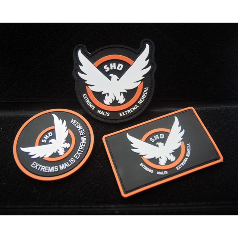 Три стиля игры страйкбол Косплей ПВХ патч The Division SHD Wings Out бейдж моральная военная