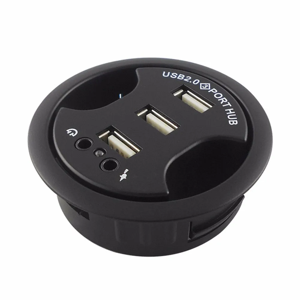 Ecosin2 USB концентраторы usb концентратор 2 0 крепление в столе 3 портовый адаптер и