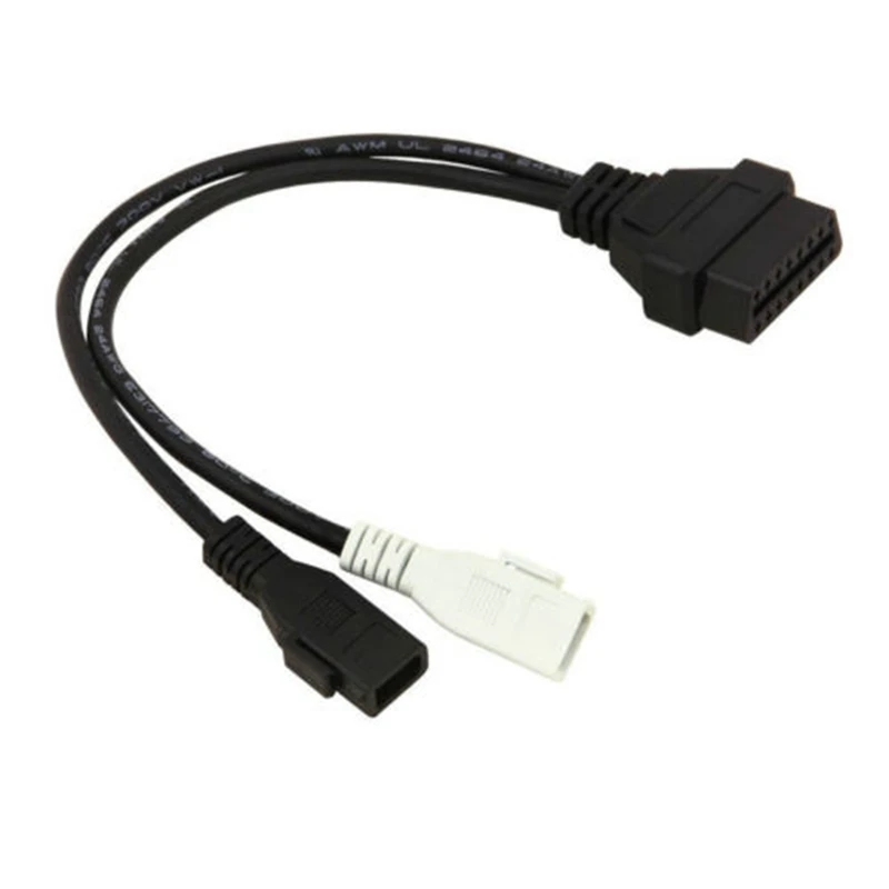2018 продвижение кабеля OBD 2 для Audi/VW/Seat/Skoda 2x2 к 16 контактный Женский Диагностический