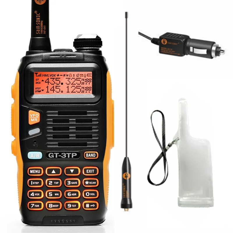Baofeng GT 3TP MarkIII TP 1/4/8 Вт высокомощная Двухдиапазонная 136 174/400 520 МГц Ham двухсторонняя