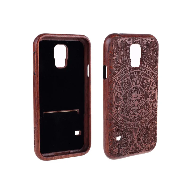 Чехлы ручной работы для samsung Galaxy S4 mini S9 S7 S6 Edge Plus S8 7 Plus 7 с изображением животных растений дерева бамбука