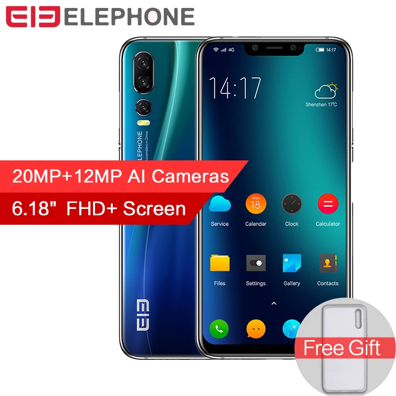 Elephone A5 6 ГБ 128 Гб мобильный телефон Android 8 1 MTK6771 Восьмиядерный 18 дюймов FHD +