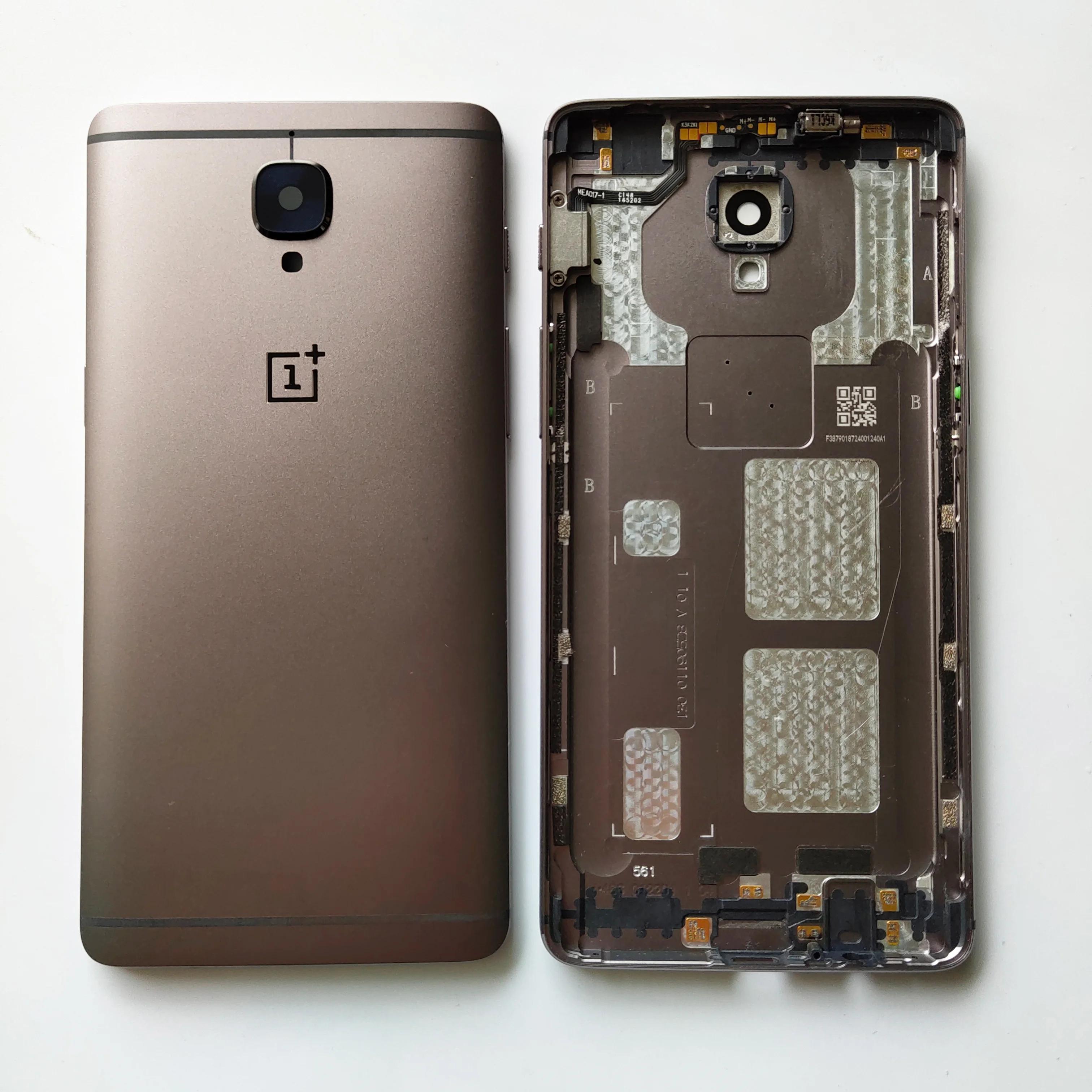 Оригинальный 5 дюймовый серый чехол для Oneplus 3 3T 1 + A3000 a3003 A3010 задняя крышка