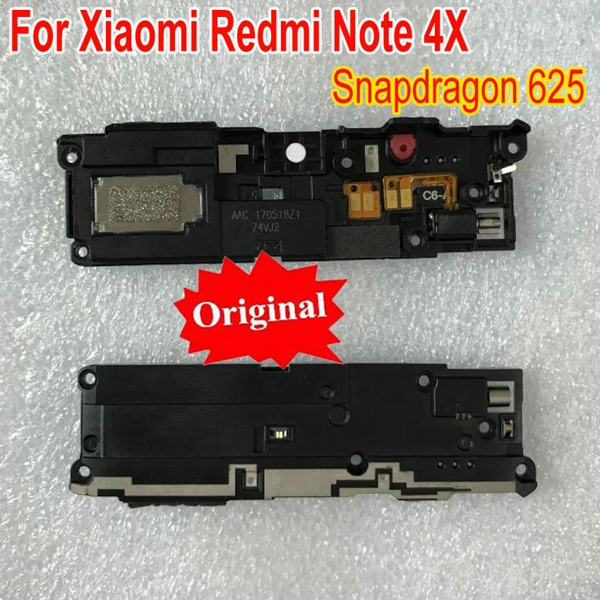 Оригинальный громкоговоритель звонок для Xiaomi Redmi Note 4X / Note4 4 Snapdragon 625 запчасти