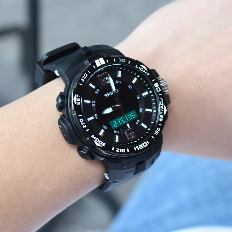 Мужской ночник водонепроницаемый спортивный электронный измеритель