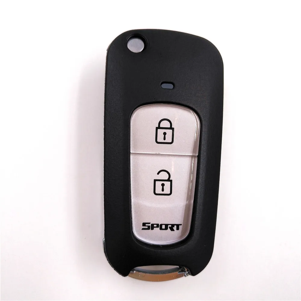 2 кнопки Замена изменения ключа оболочки автомобильный Пульт дистанционного