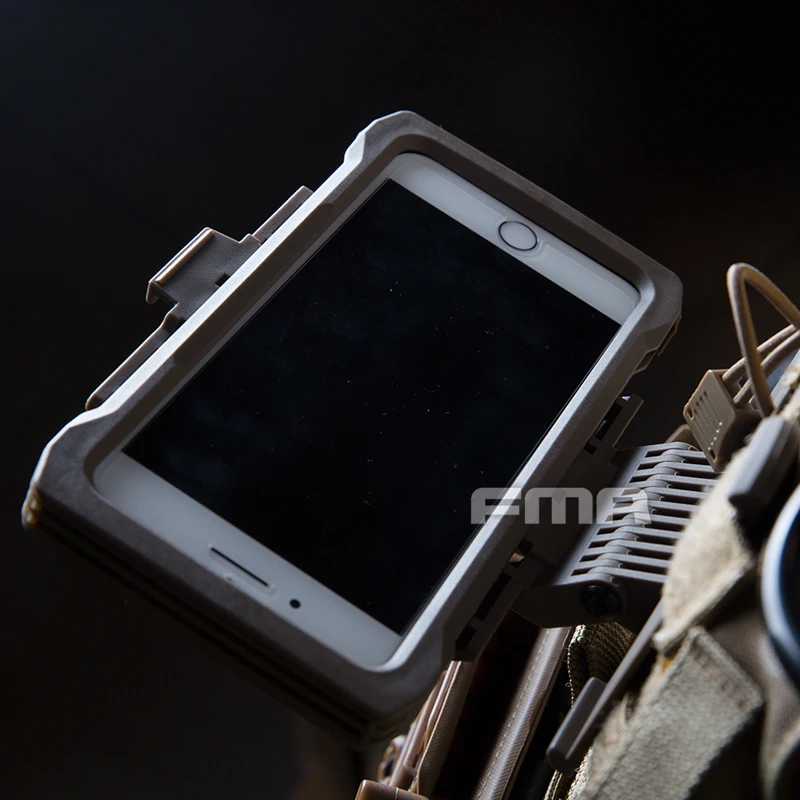 Новое поступление военный FMA Molle тактический плюс мобильный чехол для наружного охотничьего оборудования Пейнтбольный жилет чехол для телефона Ip 7/8 Plus